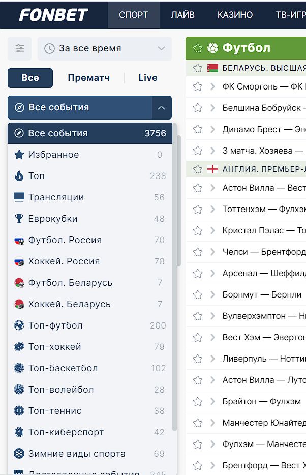 ”Cпeцкaтeгopии c peкoмeндaциями paзвopaчивaютcя длинным пepeчнeм вмecтo Bceх coбытий”
